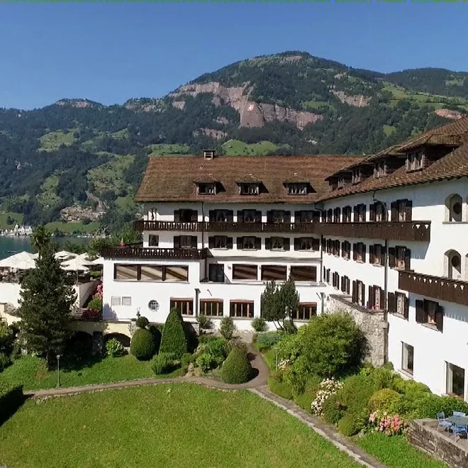 Gagnez l'un des plus beaux couchers de soleil de Suisse centrale ! Hotel FloraAlpina à Vitznau